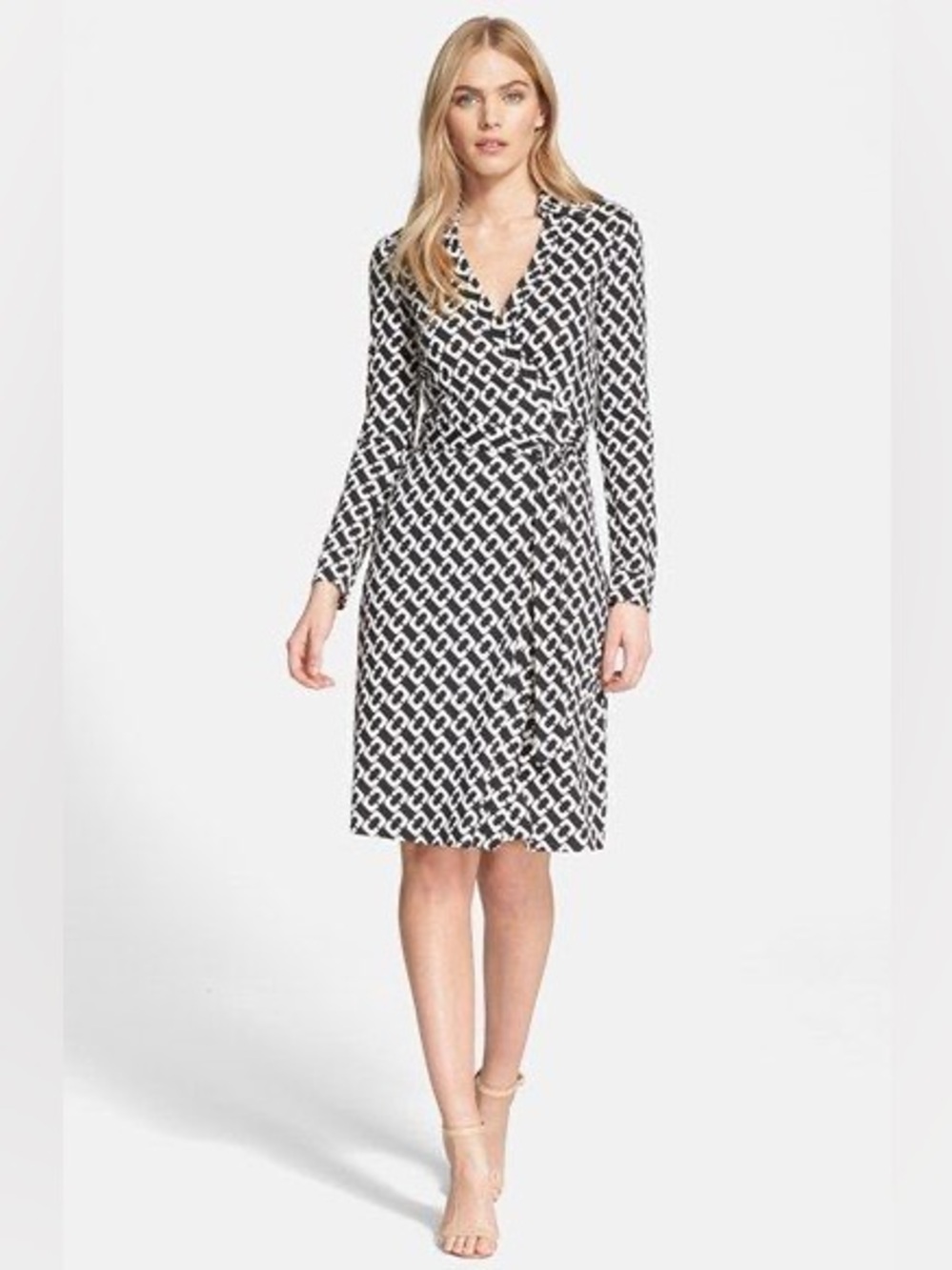DVF Jeanne two wrap dress